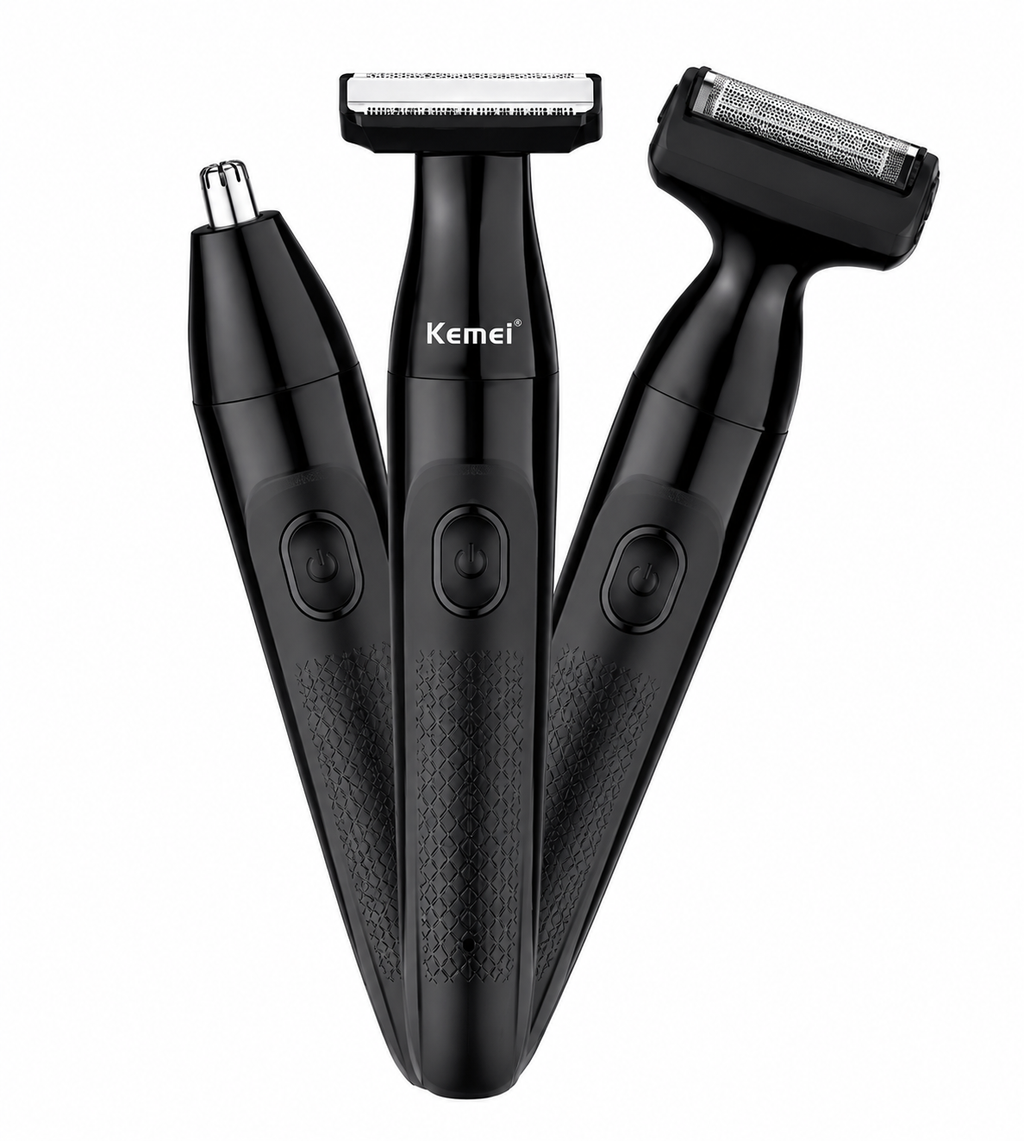 Kemei 3-in-1 Multi-Function Grooming Kit